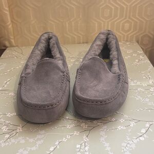 UGG Women’s Soft Gray Suede Slip-Ons (NWOT)